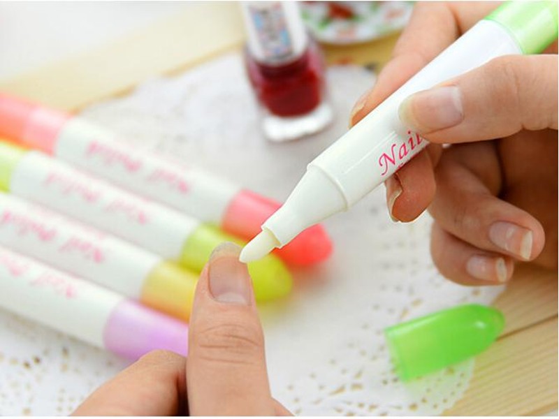 Nail Art Polish Corrector Remover Pen 5pcs