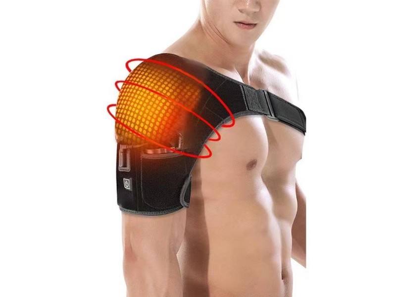 Heated Shoulder Brace NZ - Pain Relief, USB, Adj. Fit