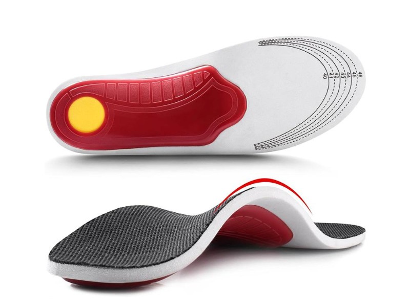Plantar Fasciitis Arch Support Insoles, Men's EU 40-46