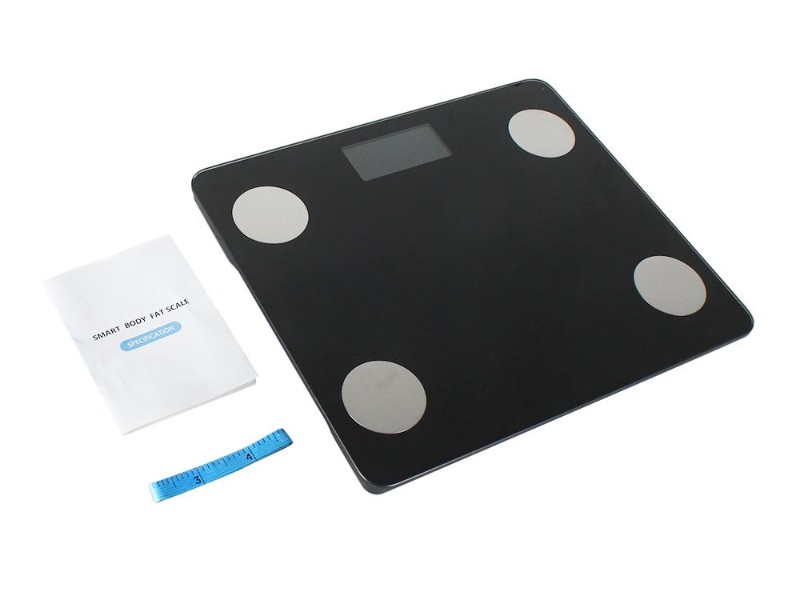 Black Bluetooth Body Fat Scale