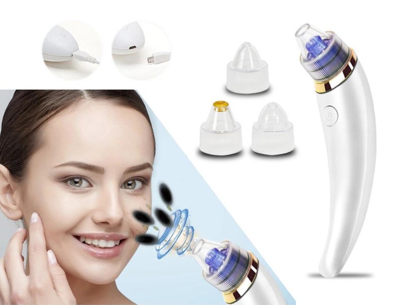Rechargeable Facial Pore Nose Blackhead Cleaner