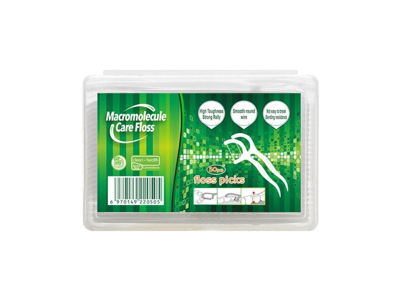 Dental Floss Flosser Picks Teeth Toothpicks 50pcs