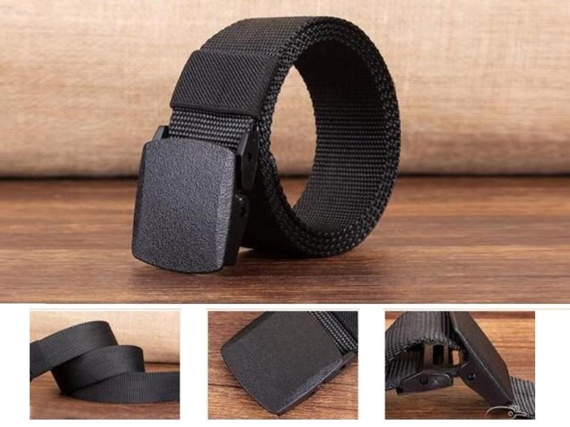 Unisex Adjustable Tactical Canvas Belt