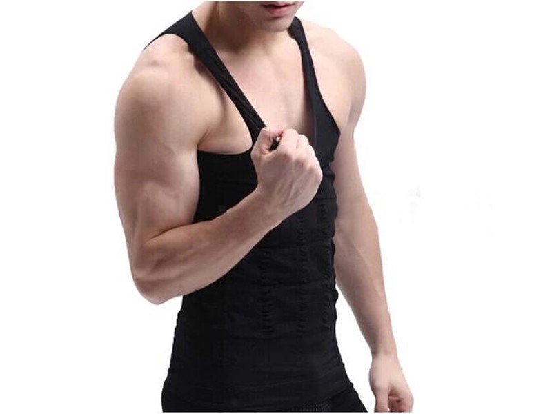 Men Slim Vest Double Strength Abdomen Compression  XXL