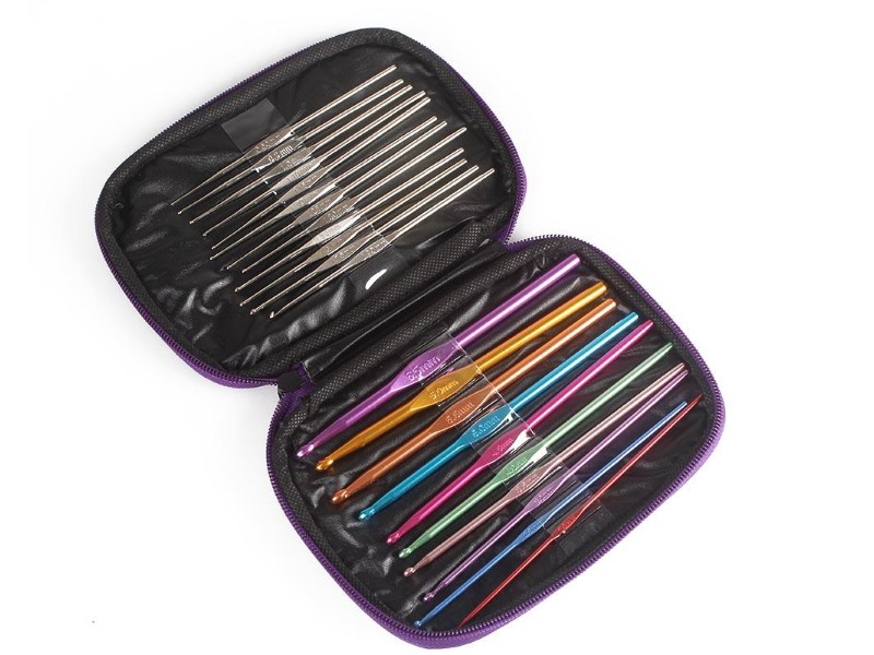 Stainless Steel & Aluminium Hooks for Knitting/ Weaving Crafts