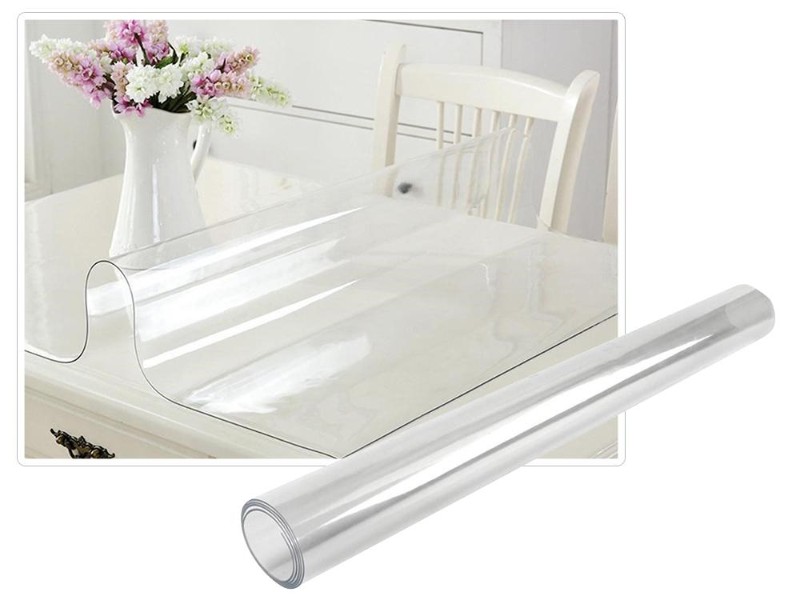 150x90cm Clear PVC Table Protector 2mm Thick