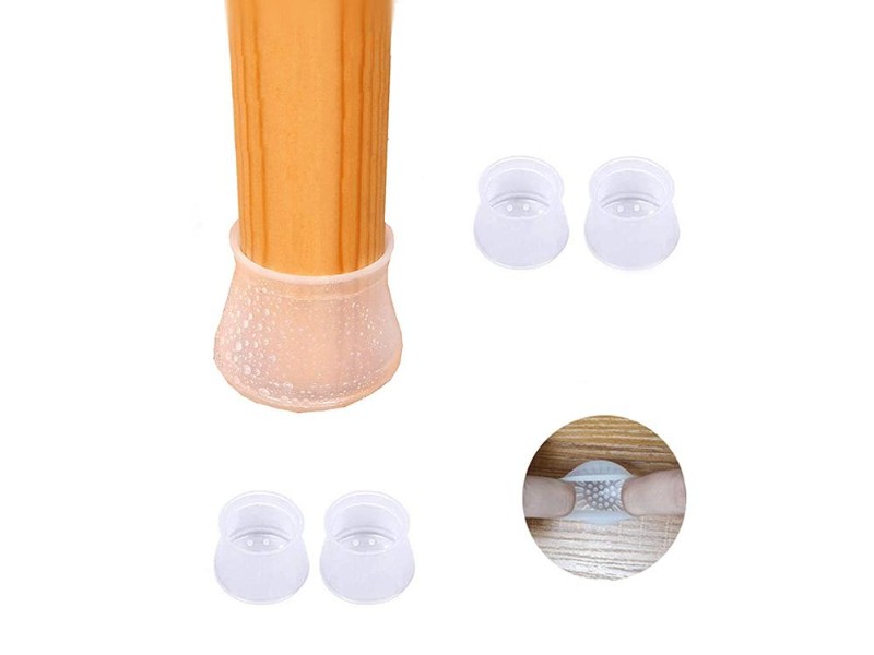 Table Chair Leg Silicone Cap Pad Furniture Table Feet Cover