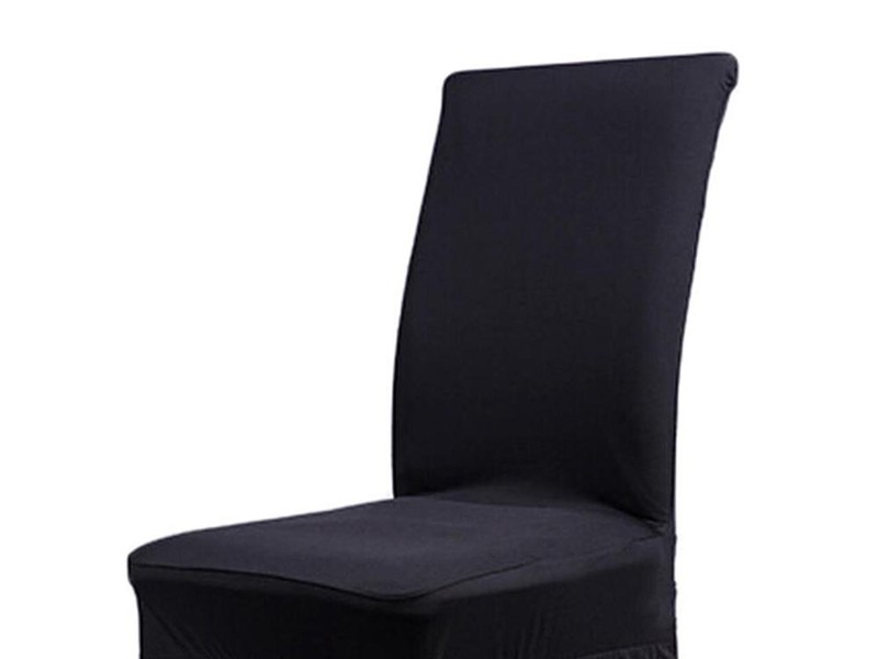 Solid Soft Stretch Dining Stool Chair Cover Protector Slipcover