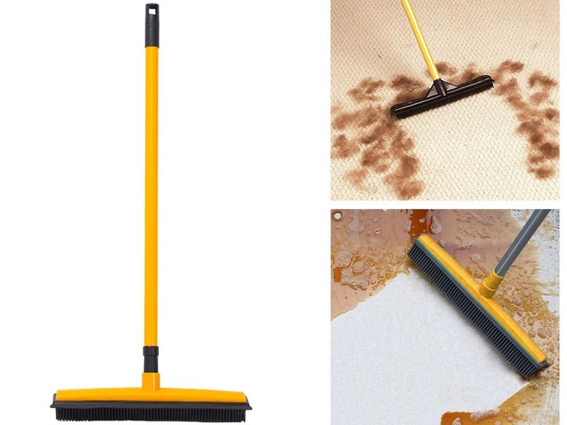 Rubber Broom Pet Hair Removal