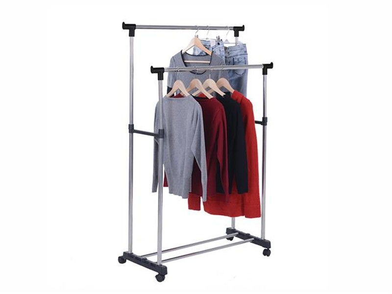 Flexible Clothing Rack Garment Hanger Shoes Shelf