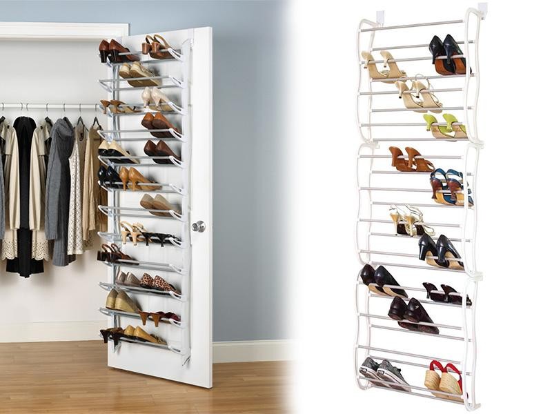 OverTheDoor Hanging Shelf Shoe Rack Storage Holder
