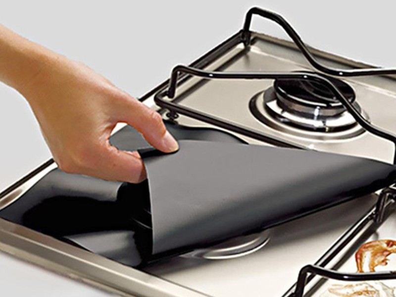 Gas Burner Protection Cover Gas Stove Protectors - 4PCS - NZ$4.27