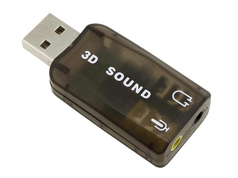 USB 2.0 to MIC / Speaker Audio Sound Card Adapter