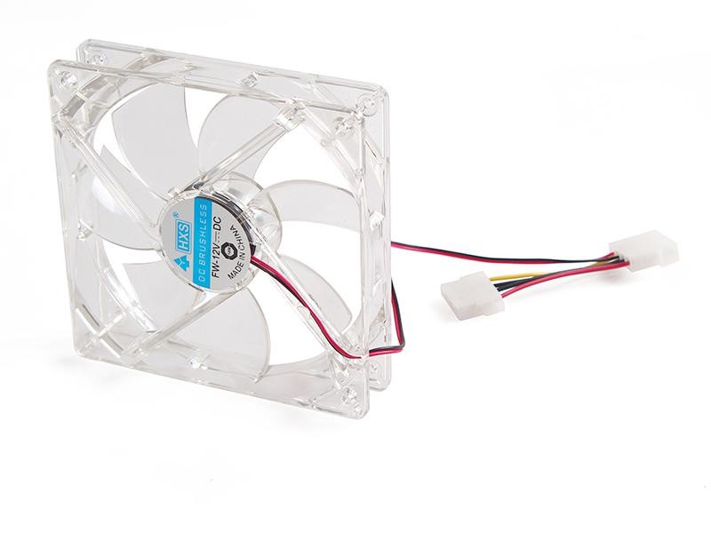Computer PC Case Cooling Fan 120mm 4 LED - BLUE