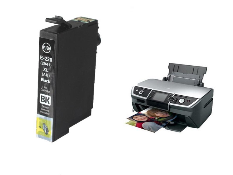 Black Ink Cartridge for Epson 220 220XL