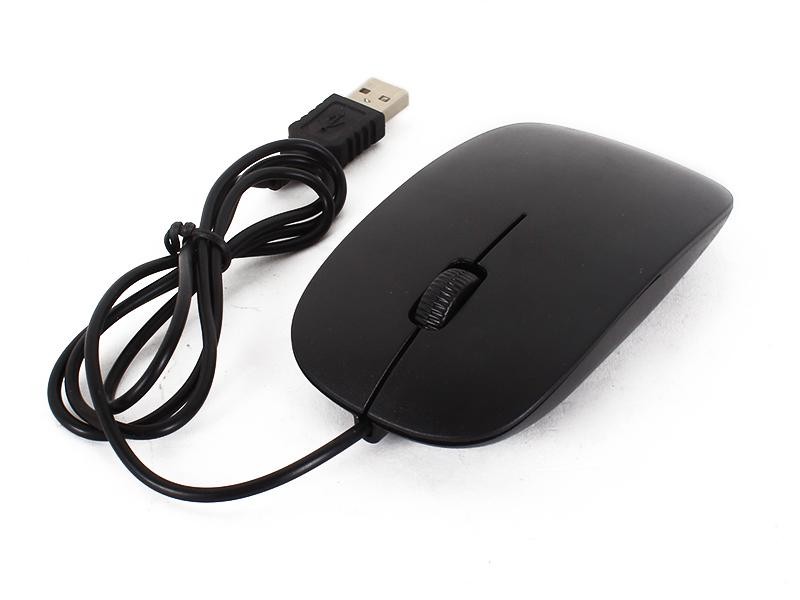 New Ultra Slim USB Wired Mouse for Laptop PC Mac
