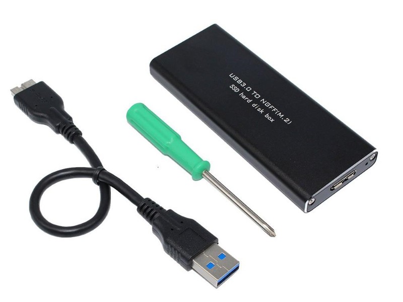 USB 3.0 to NGFF M.2 B Key SSD Case