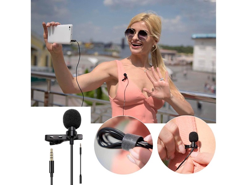 Mic Clip on Lapel Mic Microphone