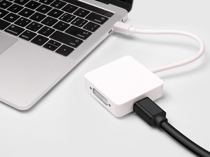 Mini Display Port to DVI VGA HDMI Adapter Cable