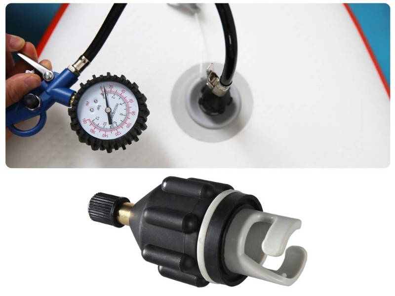 Inflatable Boat SUP Pump Adaptor Air Pump Air Valve Adapter