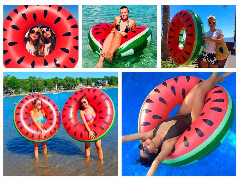 Watermelon Inflatable Swimming Pool Float