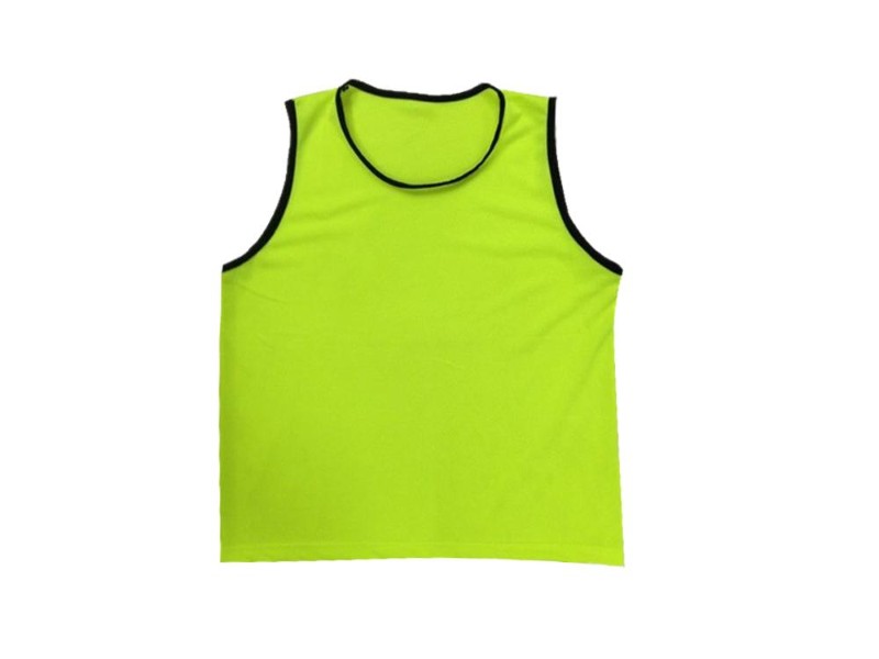 10 pcs Mesh Training Bib Soccer Vest for Kids-Neon Green