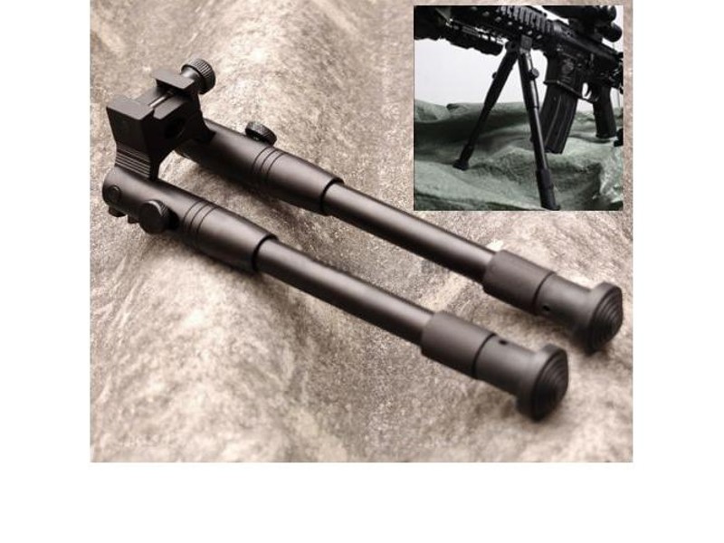 Bipod Gun Rifle Stand Swivel Mount Aluminum