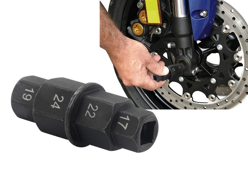 Motorcycle Hex Spindle Disassembly Tool