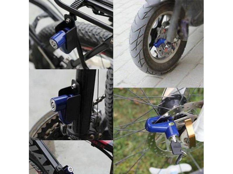 Anti-theft Motorcycle Disc Brake Security Lock with 2 Keys