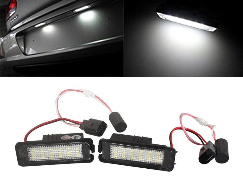 2pcs LED License Number Plate Lights