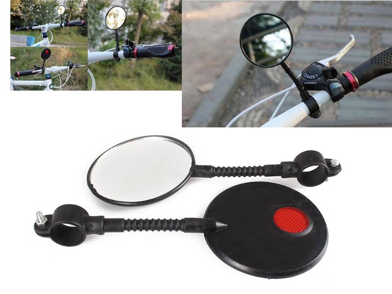 Adjustable Bike Handle Bar Rearview Mirror