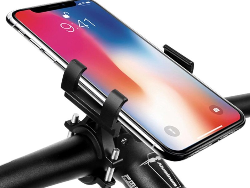 360° Rotatable Aluminum Alloy Bike Phone Holder Mount Handlebar