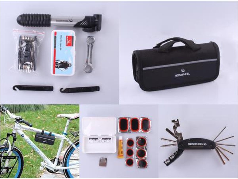 Multifunctional Bike Repair Set with Carry Bag