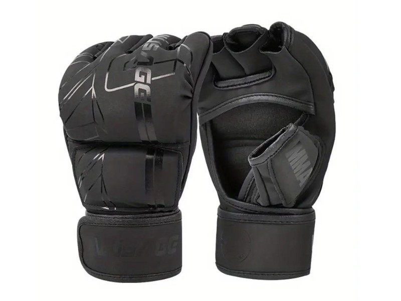 MMA Semi-Striking Gloves | PU Leather Training | Boxing/Bag Work