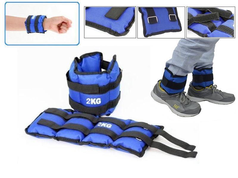 2 x 2kg Sandbags for Exercise/ Jogging/ Fitness