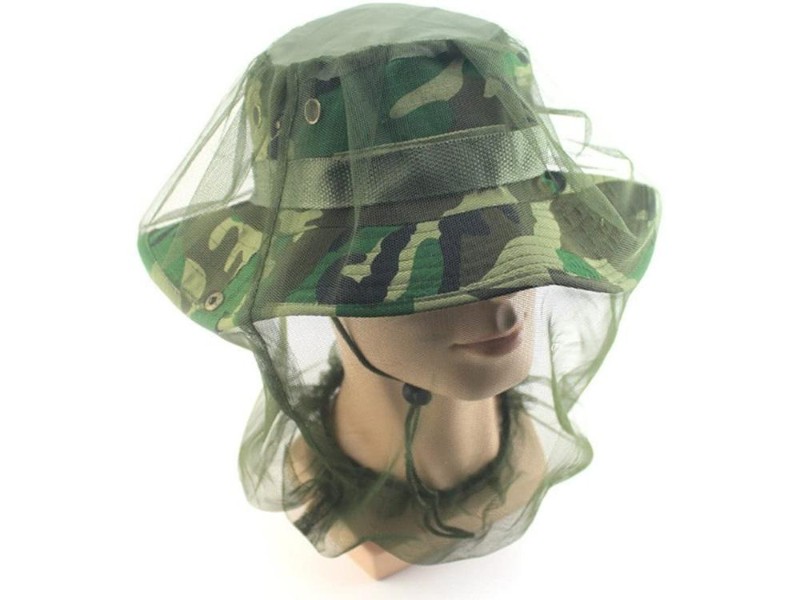 Outdoor Camping Fishing Mosquito Mesh Head Net Face Protector