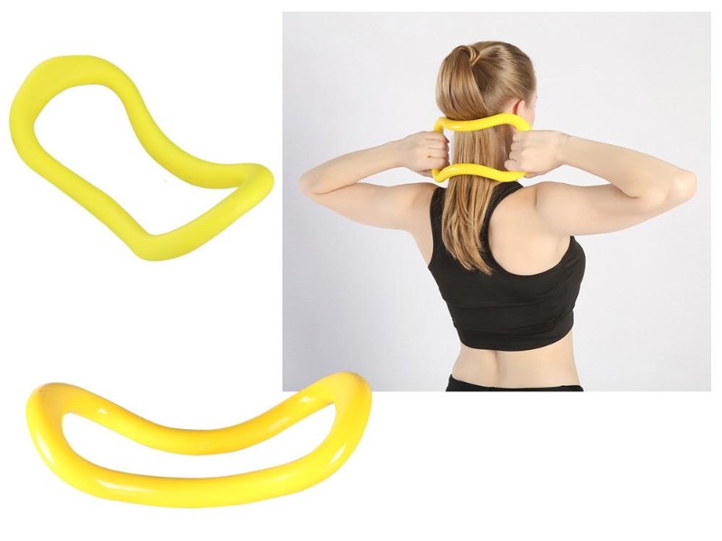 Yoga Fitness Stretch Ring -Yellow