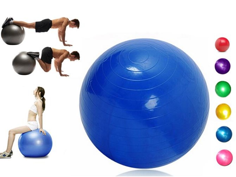 75cm Swiss Ball Exercise Fitness Gym Fit Ball