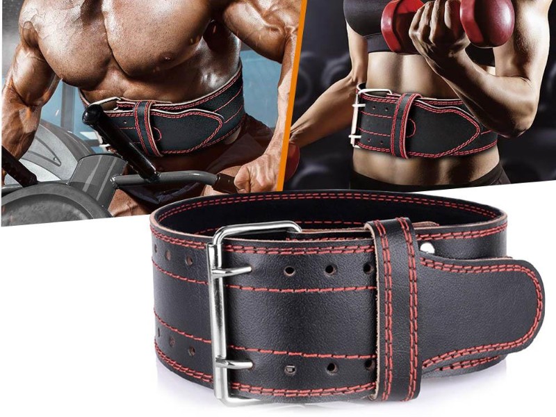 Weight Lifting Belt Gym Fitness Waist Support Brace Strap
