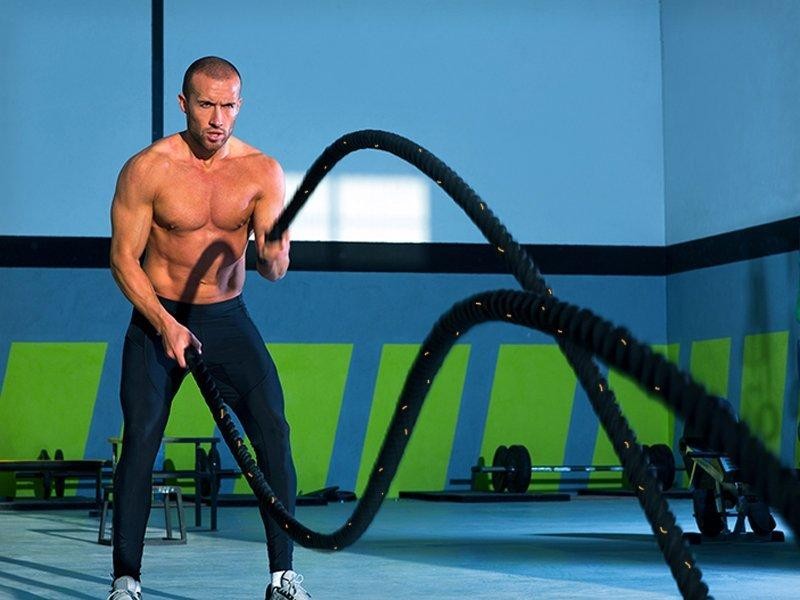 15m Power Training Battle Rope - 13kg