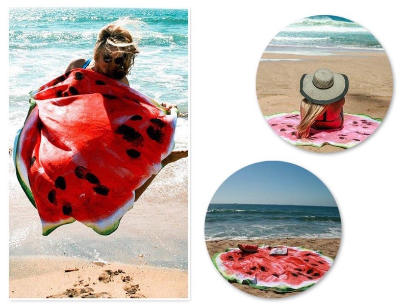 Watermelon Pattern Beach Mat