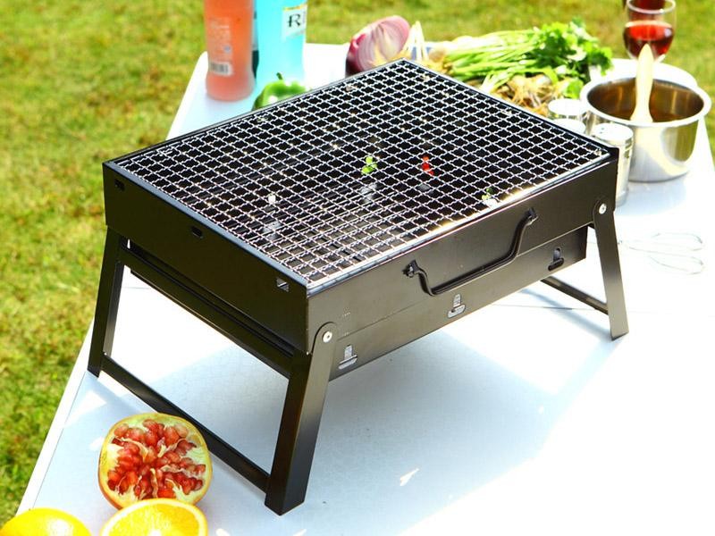 Foldable BBQ Grill Hibachi for Outdoor Camping Picnic