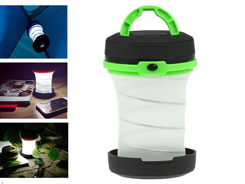 Foldable LED Lantern Camping Hiking Light Lamp