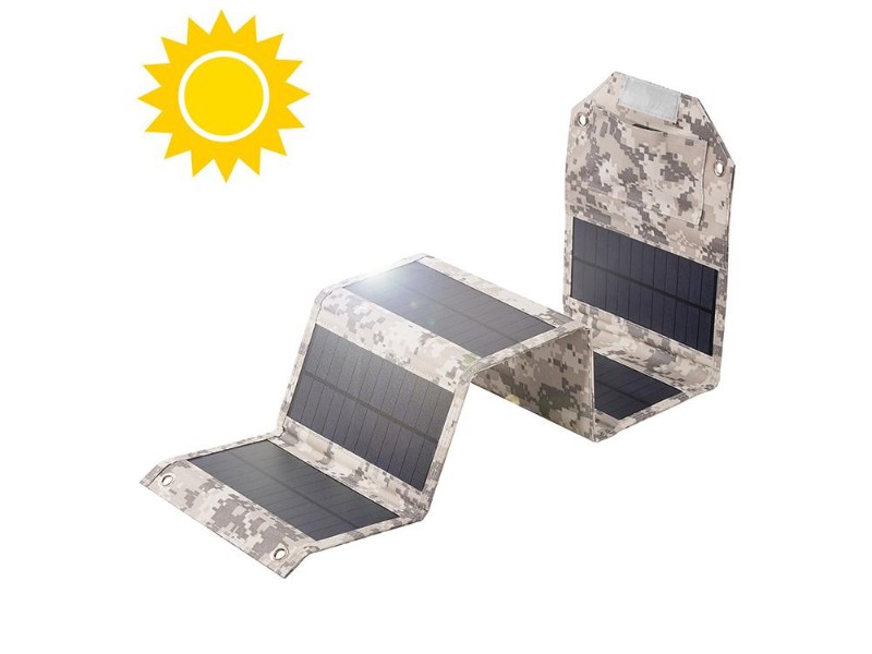 12W Portable Solar Panel Charger