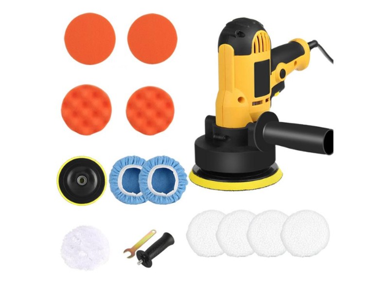 700W Electric Car Polisher - 125mm Variable Speed Buffer&Sander