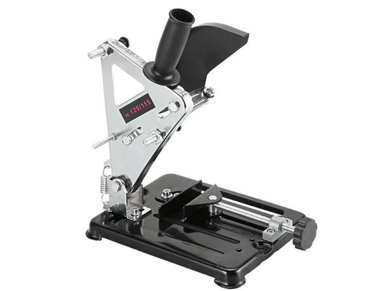 Angle Grinder Stand for 100/115/125mm Tools, 45° Swivel Base