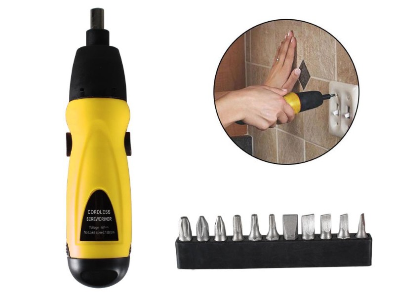 Cordless Electric Screwdriver Drill Set