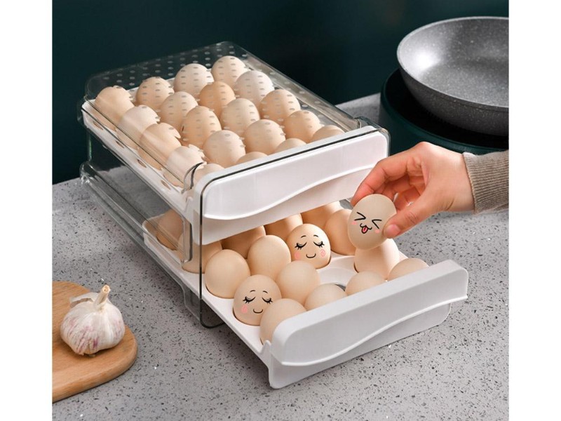 40 Grids Refrigerator Egg Holder
