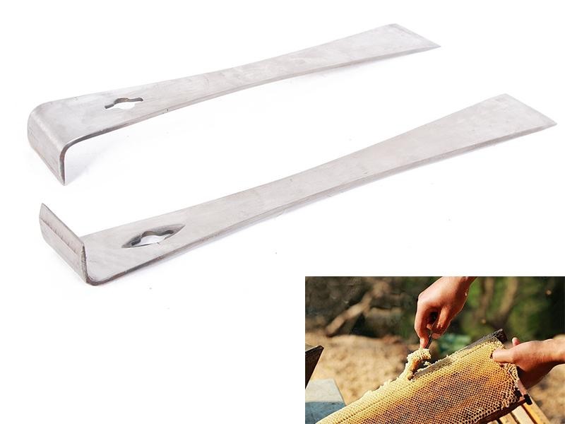 Bees Hive Stainless Steel Honey Scrapper - 26cm