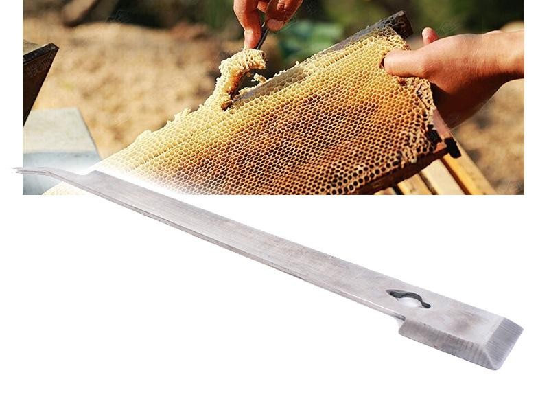 Bee Hive J Shape Honey Scrapper - 28cm